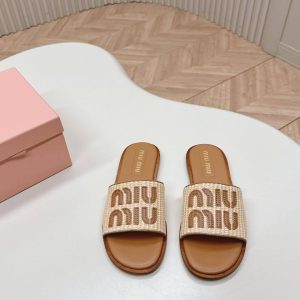 Тапочки женские Miu Miu