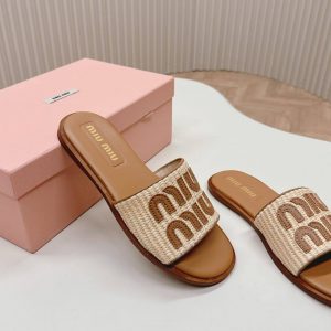 Тапочки женские Miu Miu