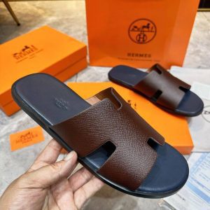 Шлепанцы мужские Hermes Oran